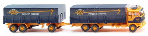 Wiking 6x4 flatbed truck with - wiking,,