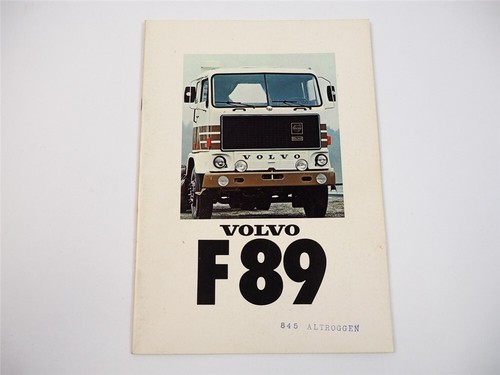 Volvo f89 truck semi trailer - truck,